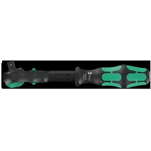 Wrench Wera 05135881001 ratchet 1 pc Black Green