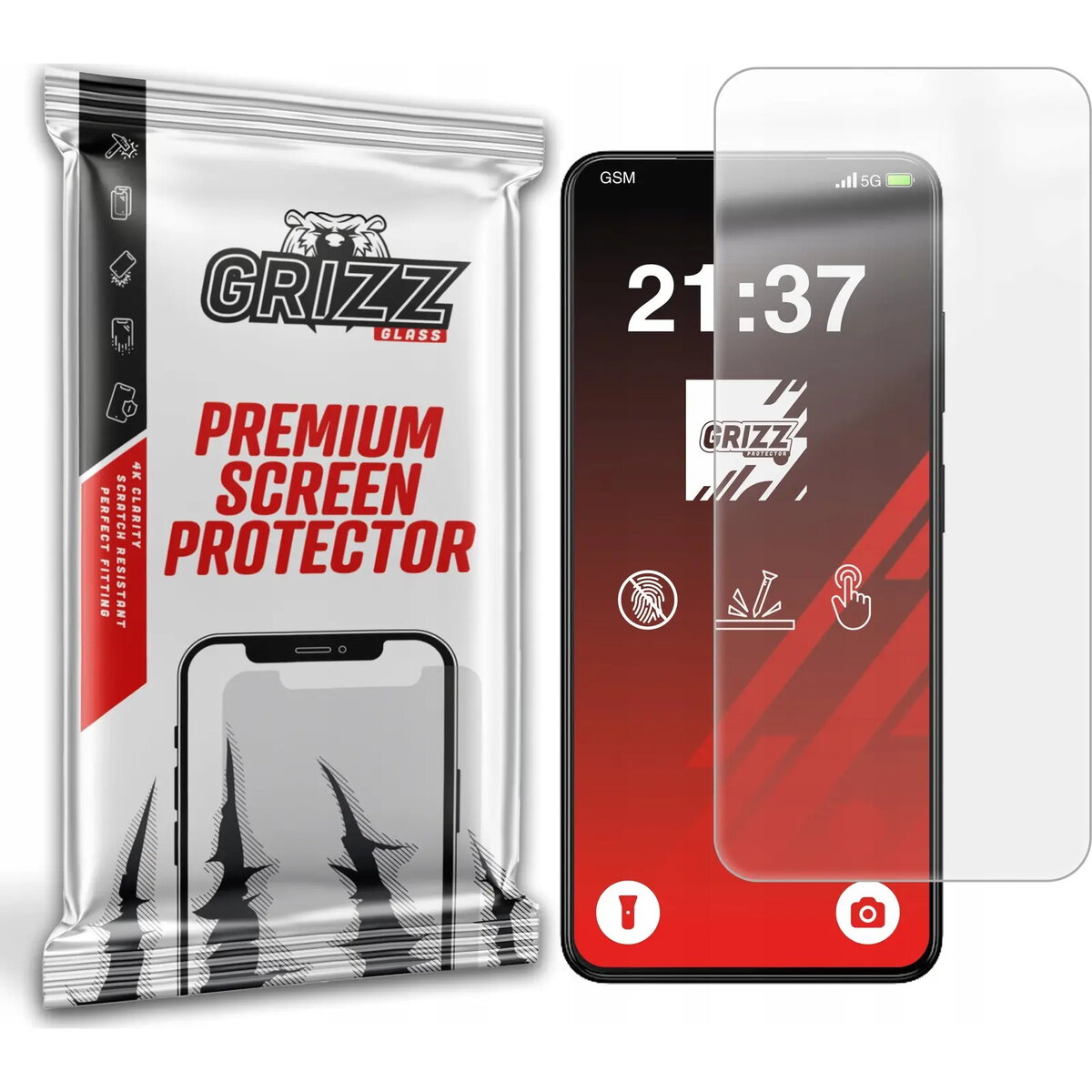 Ekrāna aizsargplēve GrizzGlass PaperScreen priekš HMD