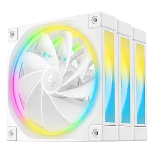Case Fan SilentiumPC FL12R WH 120 mm White 3-pack, 500–2150 RPM, 93.45 m³/h, FDB