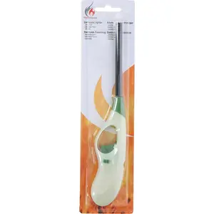 Long gas lighter 26.6 cm, green — No name