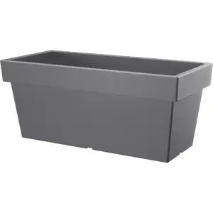 Rectangular Balcony Planter Prosperplast LOFLY CASE DLOFC600-405U — 60×22.5×26 cm, Gray