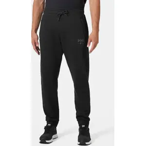 Helly Hansen sweatpants Essential Black — helly hansen model 79331_990-M