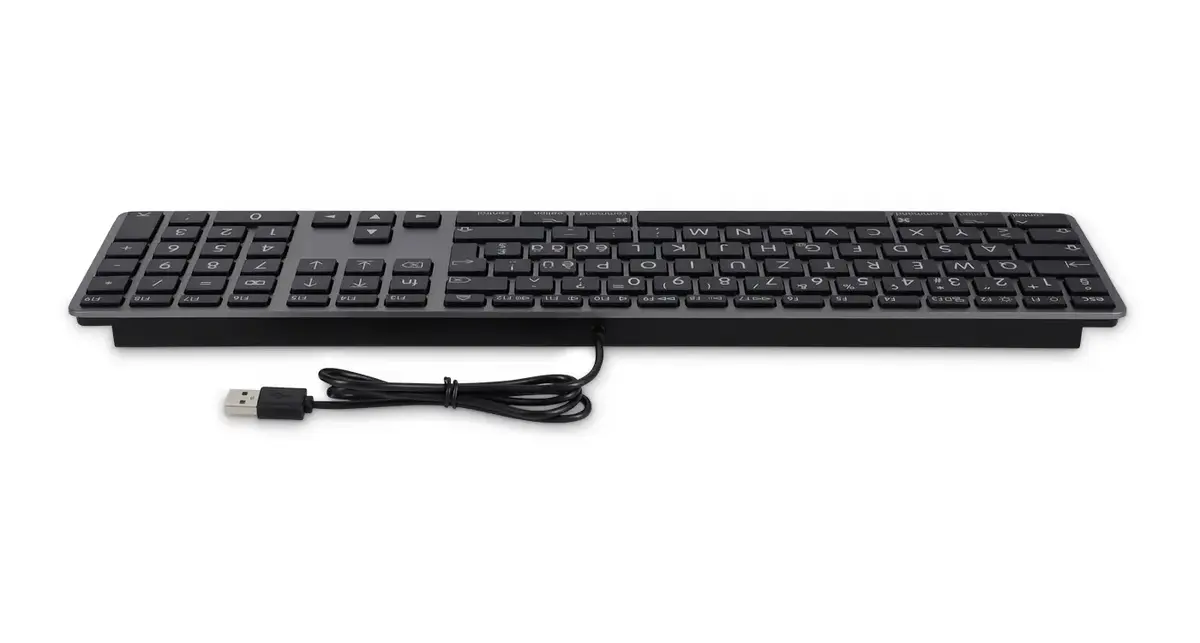 LMP 24272 проводная полноразмерная USB AZERTY-клавиатура Photo 3