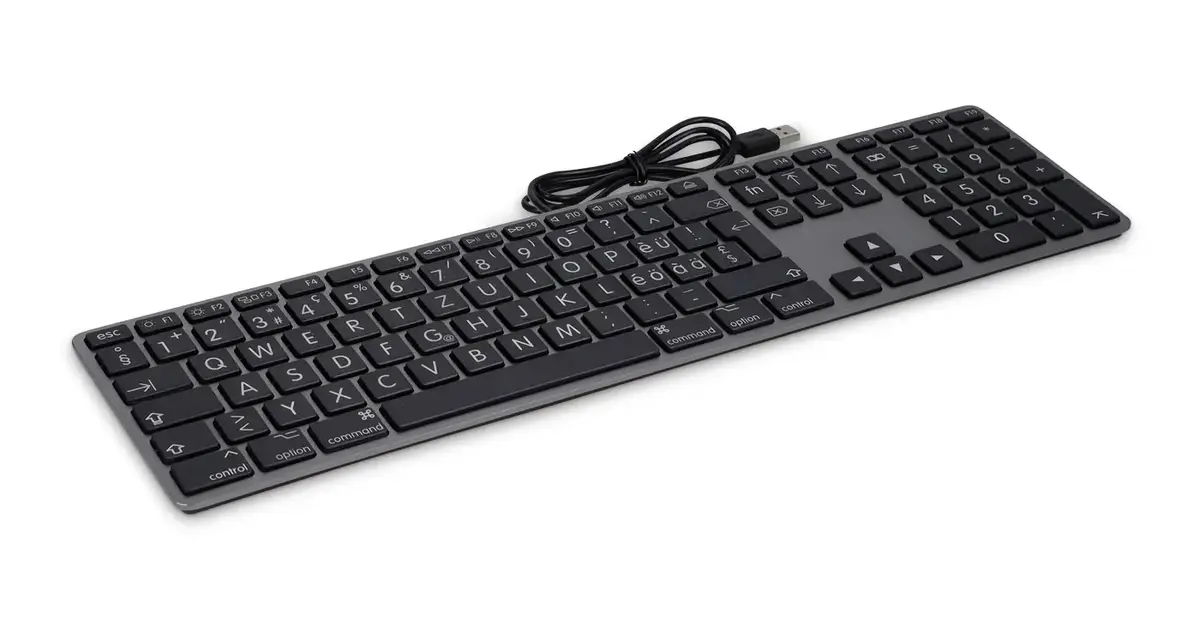 LMP 24272 проводная полноразмерная USB AZERTY-клавиатура Photo 4