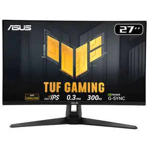 ASUS TUF Gaming VG27AQM5A Computer Monitor 27-inch 2560 x 1440 Quad HD Fast IPS LCD 300 Hz Black