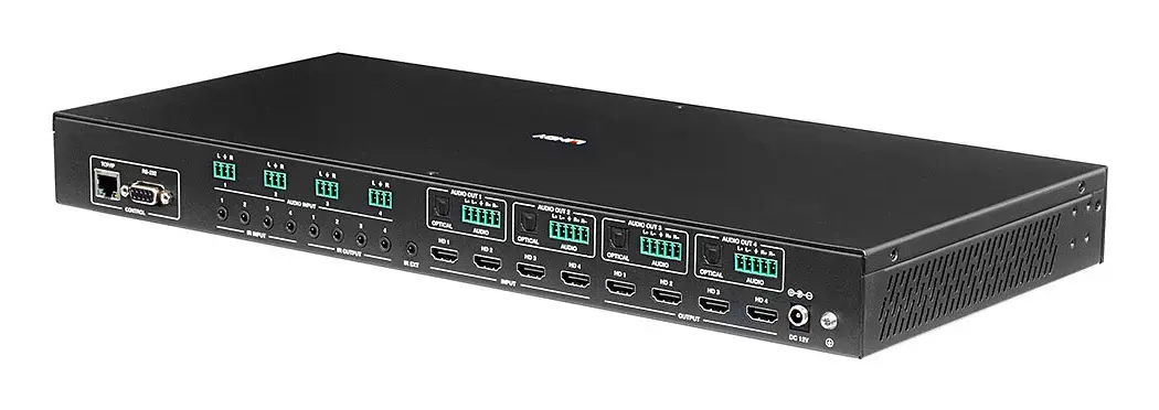 AV matrix switcher Lindy 4x4 HDMI 4K60 Photo 4