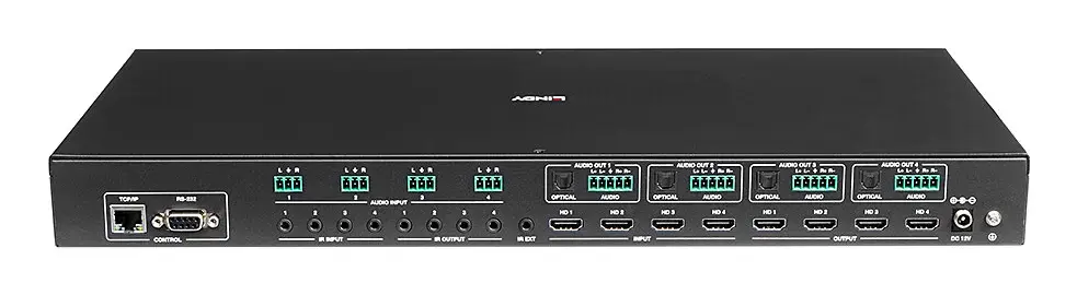 AV matrix switcher Lindy 4x4 HDMI 4K60 Photo 5