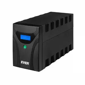 Neatkarīgā barošana (UPS) EVER EASYLINE 2200 AVR USB 2200VA, Line-Interactive, 1200 W, 4× Type E kontaktligzdas, melns
