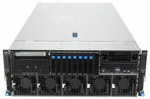 ASUS RS501A-E12-RS4 1U Rack Server Chassis with AMD LGA 6096 Socket, DDR5-SDRAM Support up to 3 TB Memory, Dual Gigabit Ethernet, and 1600W Redundant Power Supply