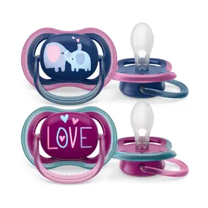 Classic baby pacifier Philips AVENT ultra air SCF349/22 Orthodontic silicone