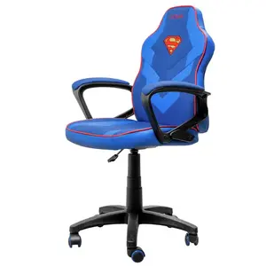Gaming chair TRUST GXT 703SM REVVO Kids Superman Blue – children's gaming chair, ergonomic design, adjustable features