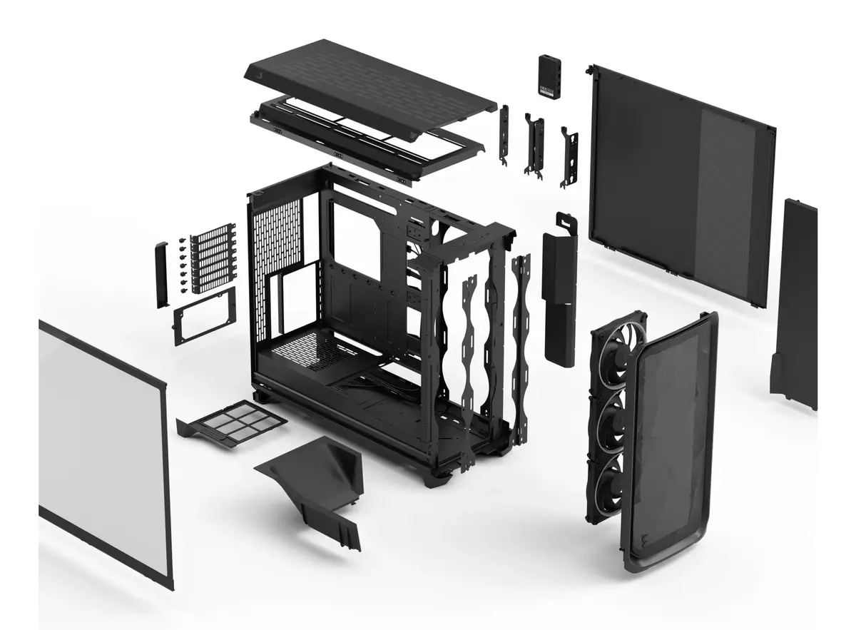 Корпус ПК Fractal Design Meshify 3 XL Ambience Pro RGB Photo 14