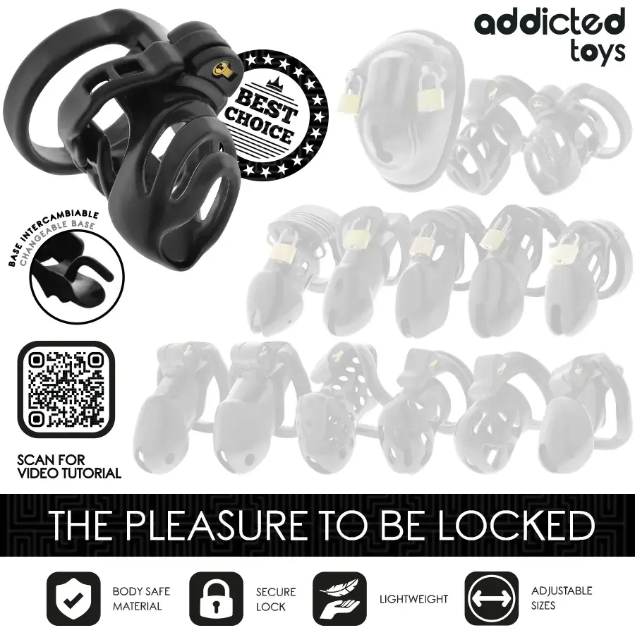 Клетка ADDICTED TOYS LOCKED ETERNAL LOCK 9 см Photo 7