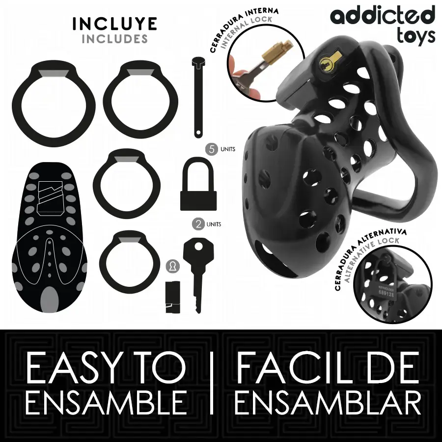 ADDICTED TOYS LOCKED D-242963 8435565957957 Photo 4