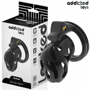 Dzimumlocekļa šūna ADDICTED TOYS LOCKED D-242964 — gredzena diametrs 8 cm