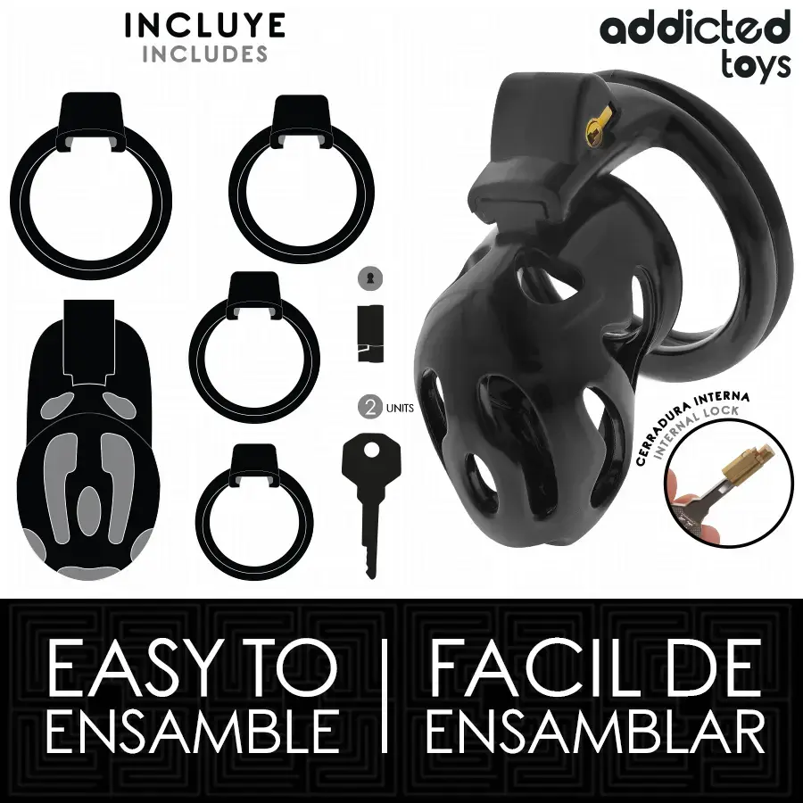 Клетка для члена ADDICTED TOYS LOCKED D-242964 Photo 4