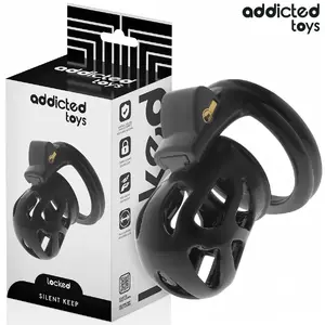 Kastetes ierīce ADDICTED TOYS LOCKED D-242966, korpusa garums 7,5 cm, kluss dizains