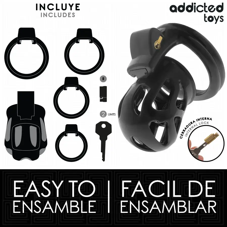 Устройство для целомудрия ADDICTED TOYS LOCKED D-242966 Photo 4