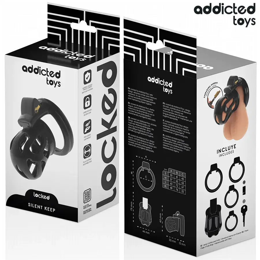 Устройство для целомудрия ADDICTED TOYS LOCKED D-242966 Photo 6