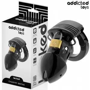 Ciešanas būris ADDICTED TOYS LOCKED D-242967 — metālisks, 7.5 cm