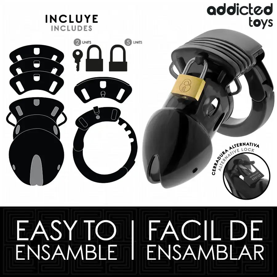 Клетка для целомудрия ADDICTED TOYS LOCKED D-242967 Photo 4