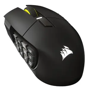 Игровая мышь Corsair Scimitar Elite Wireless SE Правша RF Wireless Bluetooth 33000 DPI