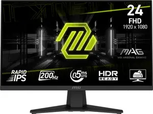 MSI MAG 244F datora monitors 23.6 collas Full HD 1920 x 1080 pikseļi LCD Melns