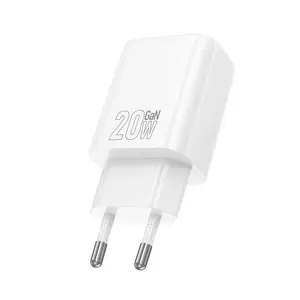 Wall charger HOCO N61 PD 20W QC 3.0 EU plug, white