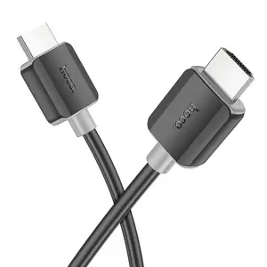 HDTV Cable HOCO US08 2.0 Male-to-Male 4K 1 m — HDMI 2.0, Black
