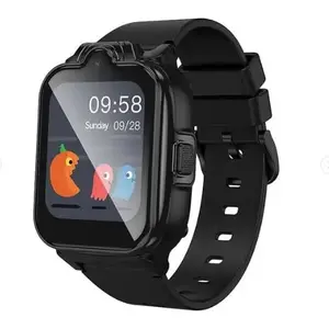 Детские телефон-часики Hoco Y104 4G Черные
