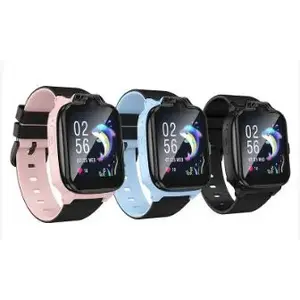 Детские телефон-часы HOCO Y104 4G с 4G, GPS, звонки и сообщения — синие