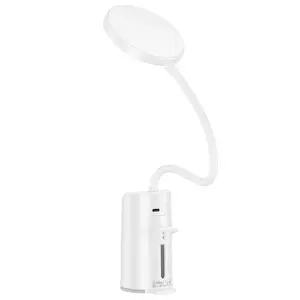 Clip table lamp HOCO HX10 White LED adjustable light, clip-on design