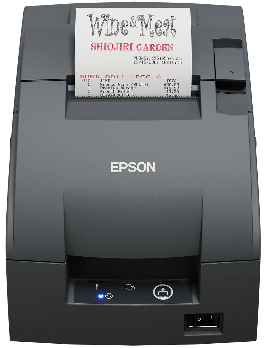 Epson TM-U220IIB čeku printeris, 9 adatu