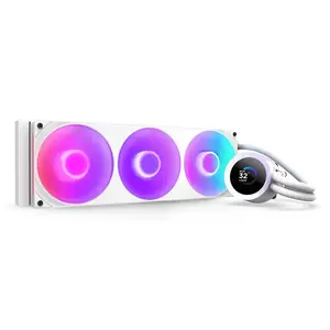 All-in-one liquid cooler NZXT Kraken Plus 360 RGB White 500-2400 RPM