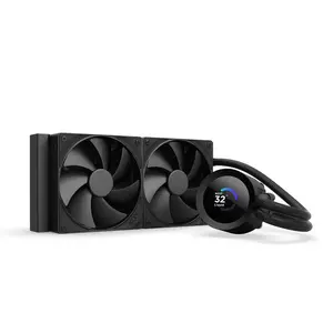 All-in-one liquid cooler NZXT Kraken Plus 240 12 cm Black