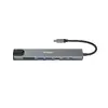 Адаптер Equip USB-C 8 в 1 Многофункциональный Photo 2