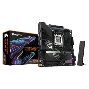 Motherboard GIGABYTE B850M AORUS ELITE WIFI6E, AMD B850, Socket AM5, Micro ATX