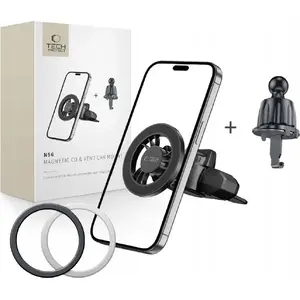 Car phone mount Tech-Protect N56 Magnetic MagSafe CD slot mount, black