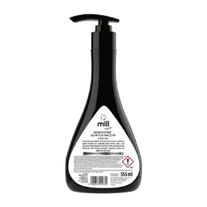 Dishwashing lotion MADONIS MILL WASH Kwiat Bzu 555 ml — anionic surfactants, built-in dispenser, lilac blossom scent