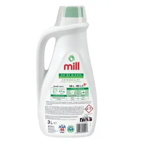Гель для стирки MADONIS Mill универсальный 3 л (≈60 стирок) — многоцелевой стиральный гель