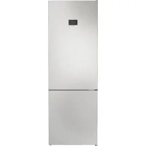Freestanding fridge-freezer Bosch Serie 4 KGN497LDF — 440 L total, 311 L fridge + 129 L freezer, NoFrost, LED display, Stainless steel