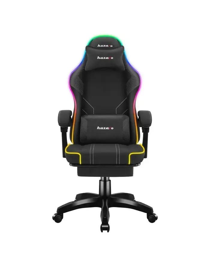Игровое кресло huzaro Force 3.7 RGB Black Photo 2