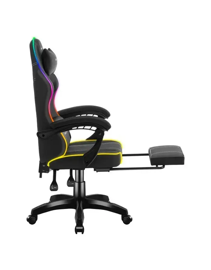 Игровое кресло huzaro Force 3.7 RGB Black Photo 6