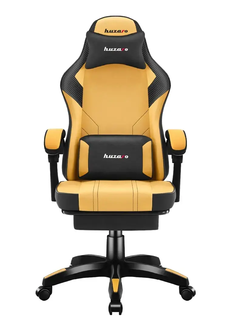 Игровое кресло huzaro Force 3.7 Yellow Photo 2
