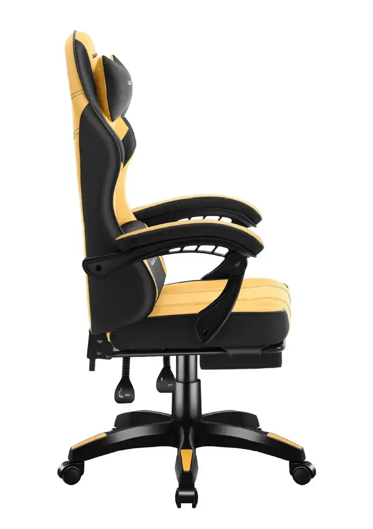 Игровое кресло huzaro Force 3.7 Yellow Photo 3