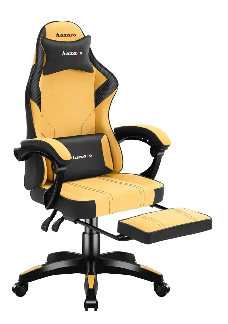 Игровое кресло huzaro Force 3.7 Yellow Photo 5
