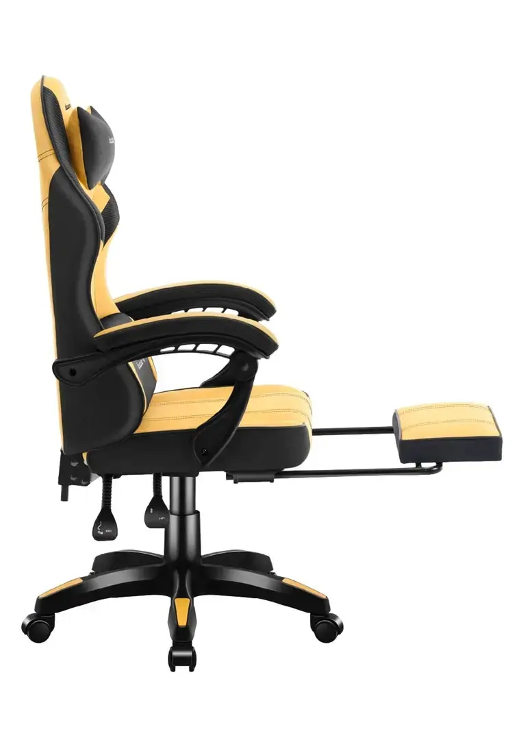 Игровое кресло huzaro Force 3.7 Yellow Photo 6