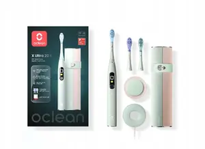 Electric toothbrush OCLEAN X Ultra 20 S — green, smart pressure sensor