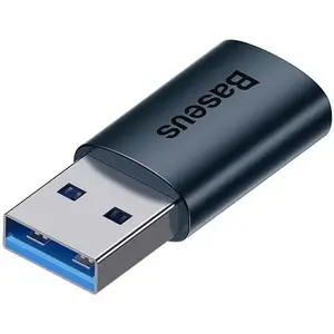 Adapter Baseus Ingenuity USB Type-A (female) to USB Type-C (male) — 10 Gbit/s, Black