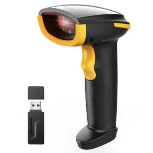 Wired USB Barcode Scanner Inateck BCST-21 Black — handheld barcode reader, USB connection